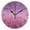 Black Needle, variant on 10" Artistic Round Wall Decorative Desk Clock Pink and Purple Glitter Pattern Wall Clock Home Decor