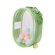 thumbnail image 5 of Bolsa de almacenamiento para mini muñecas, transparente, para exhibir figuras y pelotas suaves, a prueba de polvo y portátil. Verde, 5 of 9