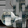 thumbnail image 3 of Yellow Shower Curtain for Bathroom Abstract Yellow Gray Watercolor Shower Curtain Set with Hooks Contemporary Oil Panting Fabric Waterproof Shower Curtains 72x72inches, 3 of 6