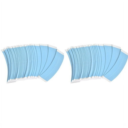 72Pc/Lot Strong Fixed Double Tape Wig Adhesive Extended Hair Tape Waterproof for Toupee Lace Wig Film with Slitting Line