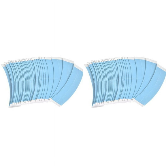 72Pc/Lot Strong Fixed Double Tape Wig Adhesive Extended Hair Tape Waterproof for Toupee Lace Wig Film with Slitting Line