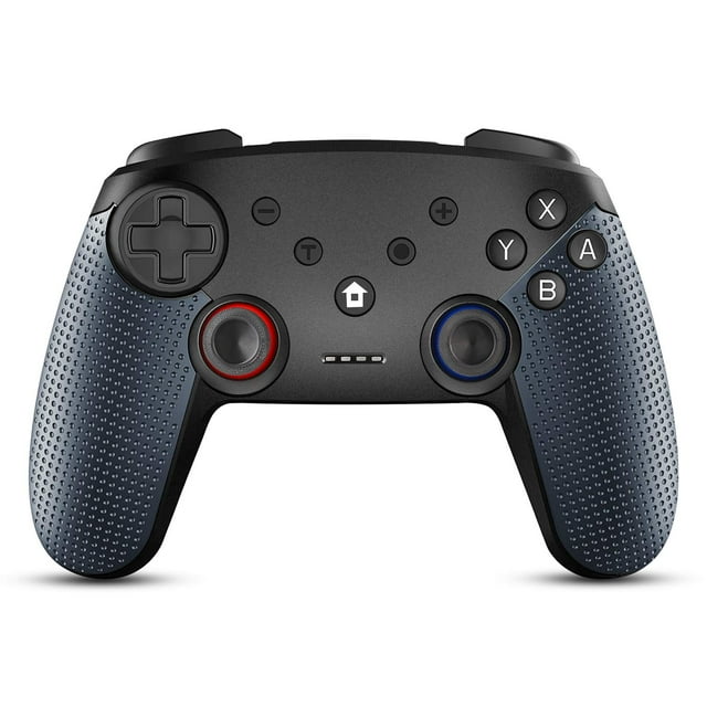 Wireless Controller For Nintendo Switch And Pc (Wired), Bluetooth Pro Controller With 6-Axis Gyro Housing, 20 Hours Of Playtime, Dual Vibration Gamepad, Accessories For Nintendo Switch