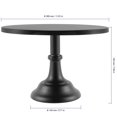 thumbnail image 2 of Soporte de metal redondo de 12 pulgadas para tartas, soporte metálico desmontable para magdalenas, plato expositor de postres para bodas, fiestas de té y otras celebraciones, 2 of 6