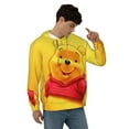 thumbnail image 4 of Winnie The Pooh Unisex Hoodies 3D Print Hooded Sweatshirt for Men Women, Long Sleeve Fall Pullover Top with Pockets, 4 of 8
