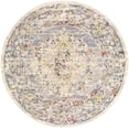thumbnail image 3 of Mark&Day Area Rugs, 8ft Round VAR Traditional Taupe Area Rug, Grey Cream Rust Carpet for Living Room, Bedroom or Kitchen (7'10" Round), 3 of 7