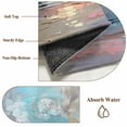 thumbnail image 5 of Summer Abstract Large Area Rugs 5x8 ft Ocean Landscape Oil Painting Washable Rug Non Slip Indoor Carpet Absorbent Floor Mat for Living Room Bedroom Dining Room, 5 of 9