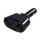 thumbnail image 1 of Cargador Doble Usb De 2 Vías Para Encendedor De Coche Negro, 1 of 5