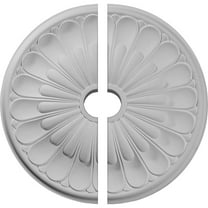 26 3/4"OD x 3 5/8"ID x 1 3/8"P Elsinore Ceiling Medallion, Two Piece (Fits Canopies up to 3 5/8")