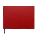thumbnail image 1 of Miangastore Manuel de Formulation Rouge Design Simple Rectangulaire 1 Pce 10.2x7.9x1.6in, 1 of 9