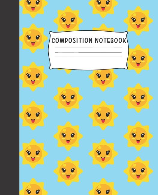 Composition Notebook 120 Page Wide Ruled Primary Book for Preschool