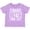 Lavender, variant on Straight Outta Time out Boys or Girls Toddler T-Shirt