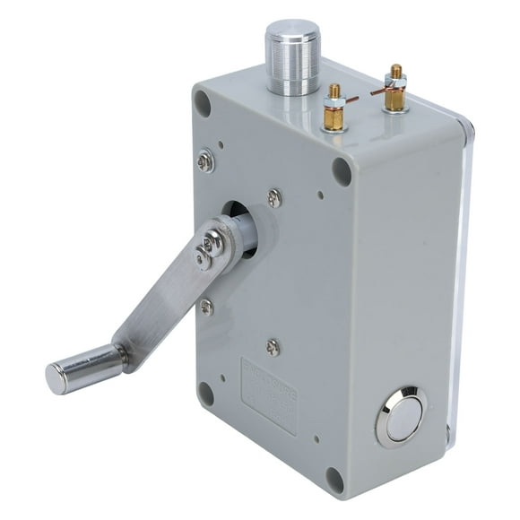 Generador Manual, Generador De Manivela Con Atenuación Continua, Luz COB, Larga Vida útil 5 V Para Acampar