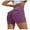 Hot Pink, variant on Women Pocket Yoga Shorts, High Waist Scrunch Butt Booty Workout Lifting Athletic Gym Bottoms