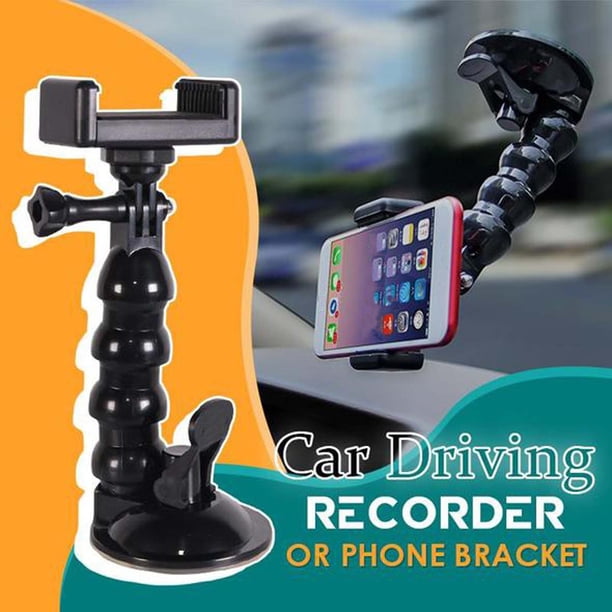 Soporte universal con ventosa en forma de serpiente para teléfono móvil, cámara deportiva, cristal de coche, marco de soporte con ventosa, soporte portátil