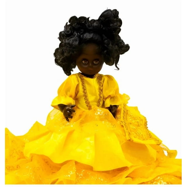 Muñeca conga de Oshun orisha para altar santería yoruba (M)