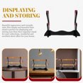 thumbnail image 4 of Flute Display Rack Swords Collection Stand Wooden Swords Holder Storage Holder, 4 of 8