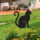 thumbnail image 5 of Estaca para gatos, estaca para jardín y césped, estatua de animales, decoración artística para jardín, regalos para amantes de los gatos Estilo B, 5 of 7