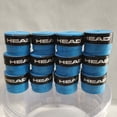 thumbnail image 1 of 12 Pieces Original Overgrip Anti Slip Tennis Racket Sweatband Grips Padel Shock Absorption Grip Tape Training Accessories dry blue, 1 of 6