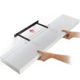 thumbnail image 4 of Ballucci 36" Floating Shelf, Wall Ledge with Invisible Bracket, 8" Deep, White, 4 of 8