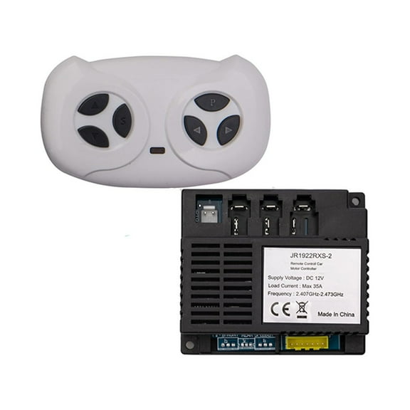Jr1922Rxs-2 12V Kids Ride On Car Remote Control Receiver With 2.4G Wireless Controller For Electric Toy Vehicles Black Or White