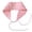 Pink, variant on Women's Boho Crochet Knit Hair Band Vintage Head Wrap Hair Bandanas Head Kerchief Beige One-Size