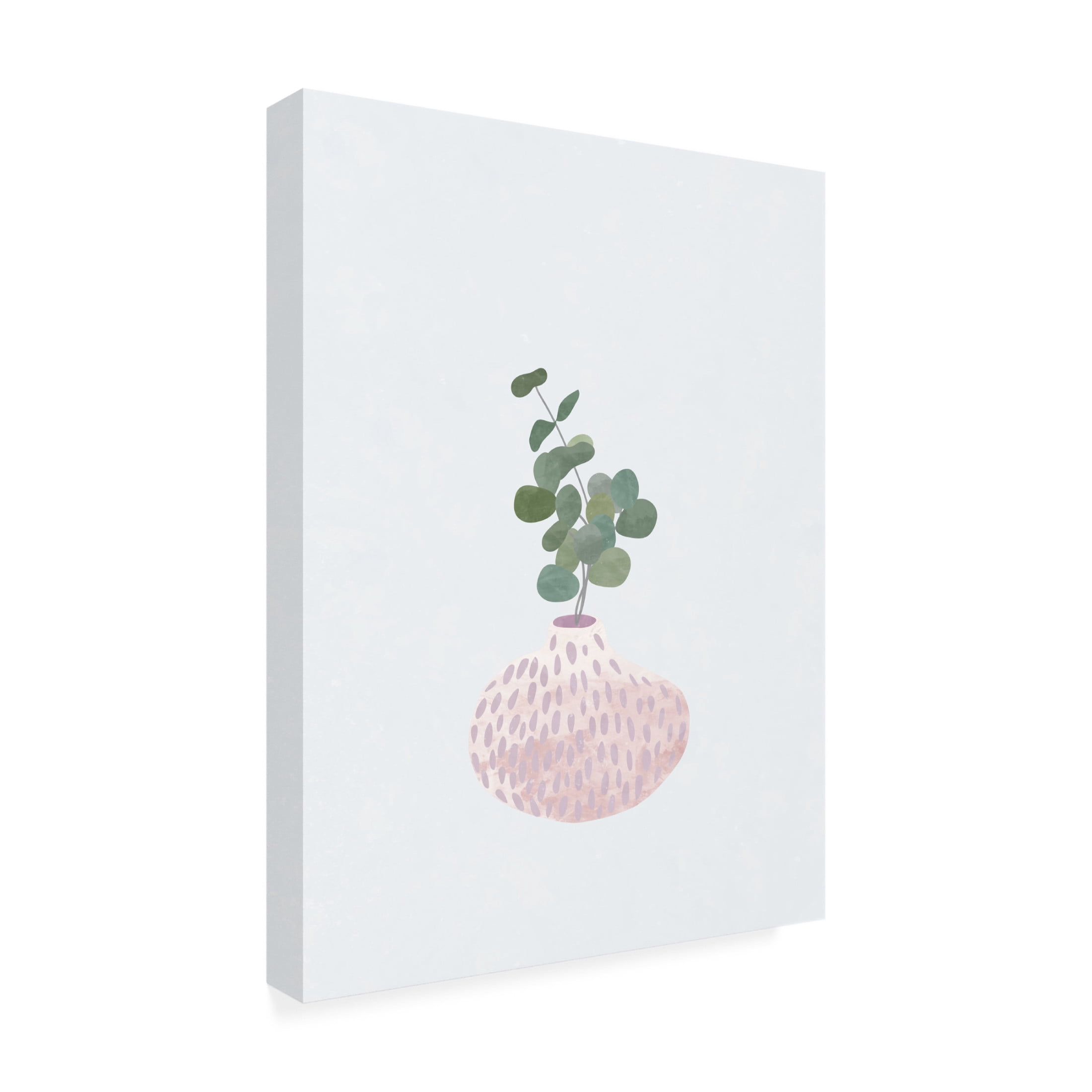Trademark Fine Art Sarah Manovski Scandi Japandi House Plant 1 Canvas Wall Art