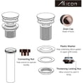 thumbnail image 4 of EcoNesxp Robinet en Cuivre pop-up Akicon, 4 of 5