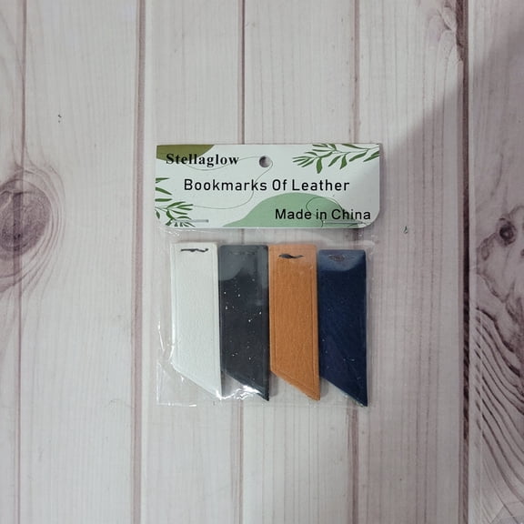 Stellaglow Bookmarks of leather – Durable Handmade Page Markers, Soft Vintage Leather, Slim & Elegant Design for Books and Journals