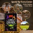 thumbnail image 4 of CSZPPQAF Halloween Garden Flags 12x18 Double Sided-Witch,165 GSM Polyester Fall Yard Decoration Flags, Fade Resistant, 4 of 6