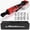 Red-3/8", variant on 3/8 inch Electric Ratchet Wrench, for DeWalt 20V Max Battery, 88Ft-Lbs, 0-400RPM, with Variable Speed Trigger, Reinforced Head, R&F Switch, 7 Sockets, 3/8" to 1/4" Adapter