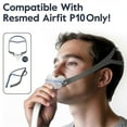 thumbnail image 1 of 2-Pack Air Fit P10 Headgear Strap,CPAP Headgear Replacements for P10 Nasal Pillow Mask,with 6 Adjus, 1 of 4