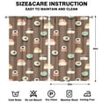 thumbnail image 2 of Sushi (50) Curtains-blackout Curtains Bedroom Decor Living Room Darkening Grommet Window Drapes 2 Panels Set 52"x 84", 2 of 2