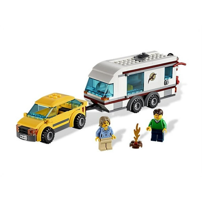 Lego city town car and caravan 4435 hotsell