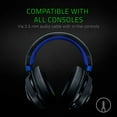 thumbnail image 3 of Razer Kraken Casque de Jeu 2019 - Édition Console - Bleu/noir, 3 of 5