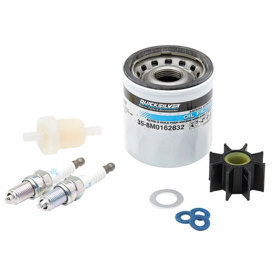 Quicksilver 8M0172122 Outboard Service Kit Mercury 15-20hp Carbureted Engines