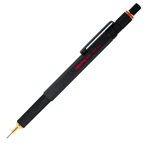 rOtring 600 Series Mechanical Pencil, 0.7mm Lead, Knurled Grip