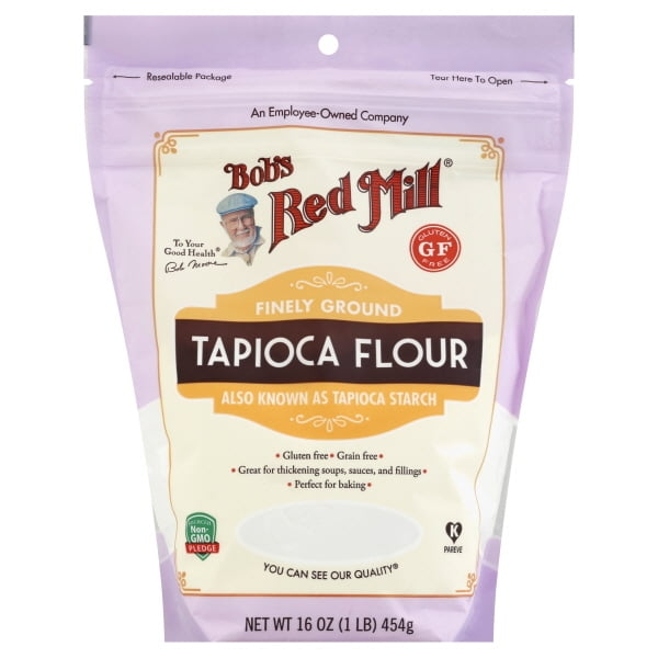 Bobs Red Mill Tapioca Starch Flour, 16 Ounce -- 4 per case
