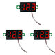 thumbnail image 1 of Pantalla voltaje 2 cables 5 V-40 V medidor LED 0 28 pulgadas () rojo, 1 of 3