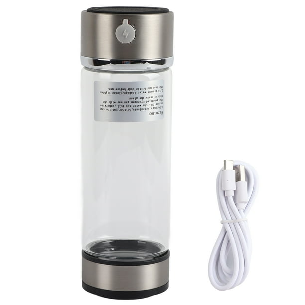 Botella de hidrógeno, carga USB Botella de hidrógeno rico Botella de agua de hidrógeno Diseño de última generación