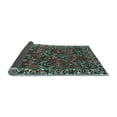 thumbnail image 2 of Ahgly Company Indoor Rectangle Persian Light Blue Traditional Area Rugs, 5' x 8', 2 of 4