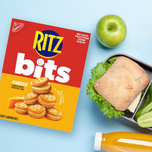 RITZ Bits Cheese (4pk) - Snack wafers for catering services