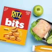 RITZ Bits Cheese Sandwich Crackers, Snacks for Kids and Adults, Lunch Snacks, 8.8 oz