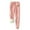 Pink, variant on Babysbule Women Winter Warm Printed Pants Span Ladies High Waist Keep Warm Long Pants Full Length Sweatpants