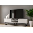 thumbnail image 2 of Fitzgibbon Tv Stand Wooden White, 2 of 10