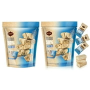 Achva Kosher Sugar Free Mini Halva Bars Snack Bag 15ct. Each Bar 0.35oz Net Wt 5.3oz Pack of 2