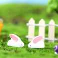 thumbnail image 4 of Conejito Blanco Caprichoso Conejito Feliz Regalos Para Amantes De Los Conejitos Para Mujeres, 4 of 8