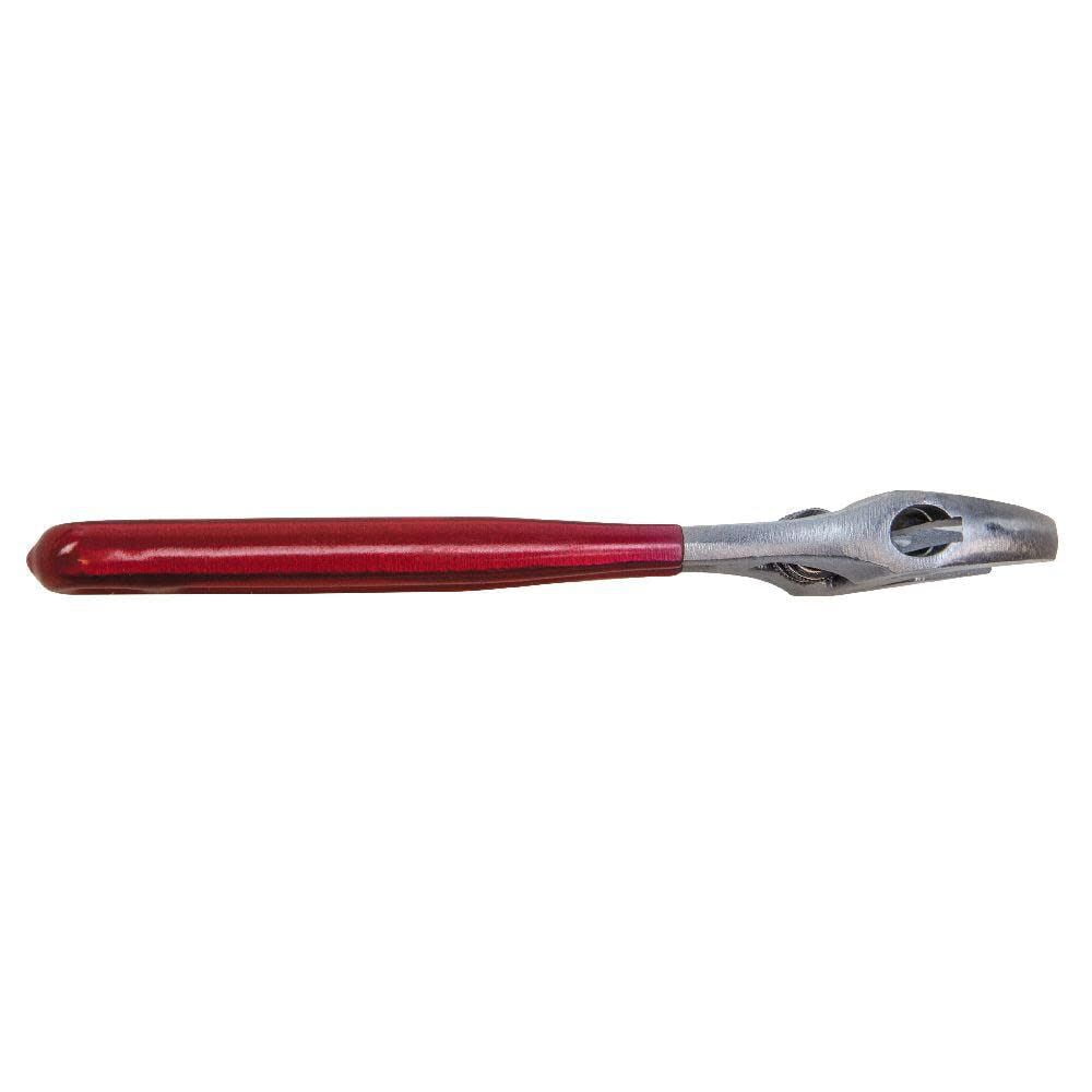 Klein Tools D506-4 4 in. Plastic Dipped Adjustable Wrench - Transparent Red Handle