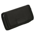 thumbnail image 3 of Funda de nailon para cinturón de teléfono, funda para cinturón de teléfono móvil con clip para cinturón, color negro, para iPhone 14 Pro 14 13 Mini y Samsung Galaxy S23, 3 of 15