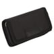 thumbnail image 3 of Funda de nailon para cinturón de teléfono, funda para cinturón de teléfono móvil con clip para cinturón, color negro, para iPhone 14 Pro 14 13 Mini y Samsung Galaxy S23, 3 of 15