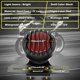 thumbnail image 4 of Luz de freno trasero de moto KATUR negra para Harley Bobber, 4 of 9